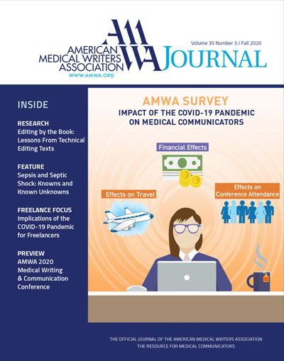 AMWA Journal Cover Image V36 N3
